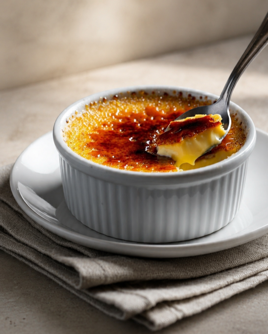 White Chocolate Crème Brûlée