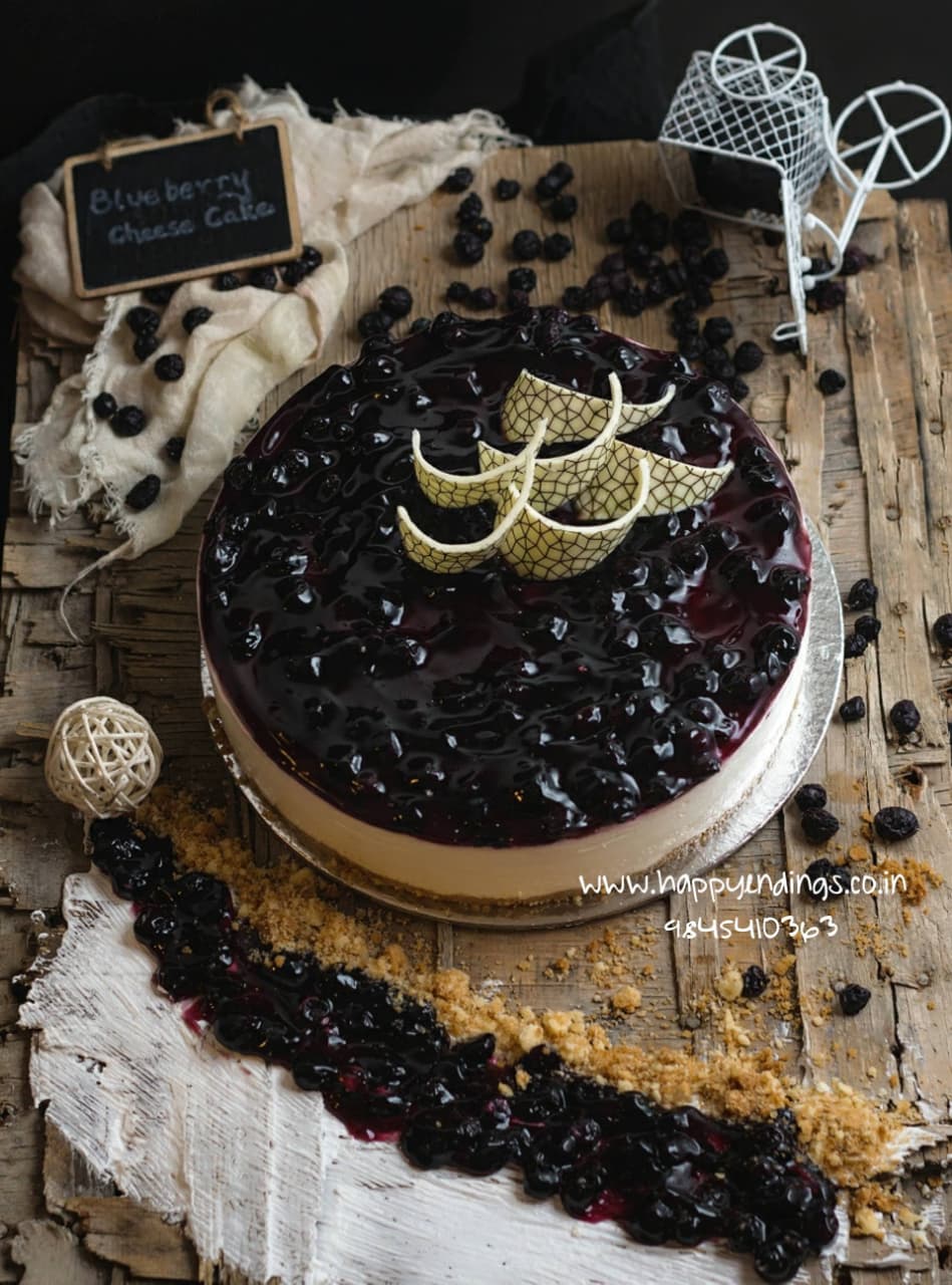 Blueberry Cheesecake (Cold Set)