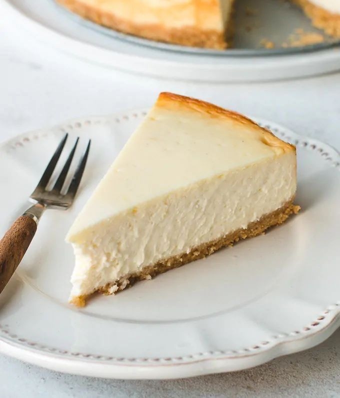Baked Cheese Cake Slice